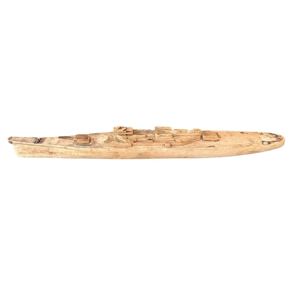 American Vintage hand carved